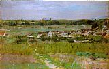 Berthe Morisot Wall Art - Le village de Maurecourt